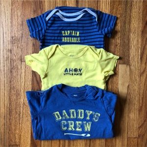 Carter’s | 3-PC Boy’s Boat Bundle | 12-18M